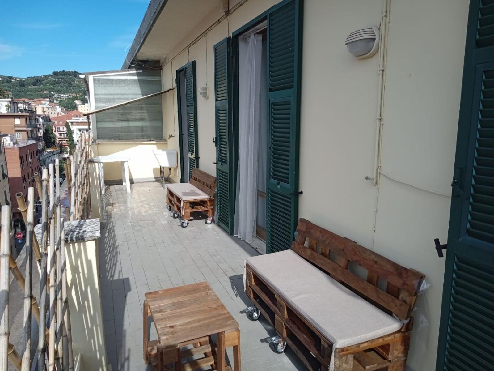 L'Attico Sul Porto, Sea View With Terrace, Imperia Center Империя Экстерьер фото